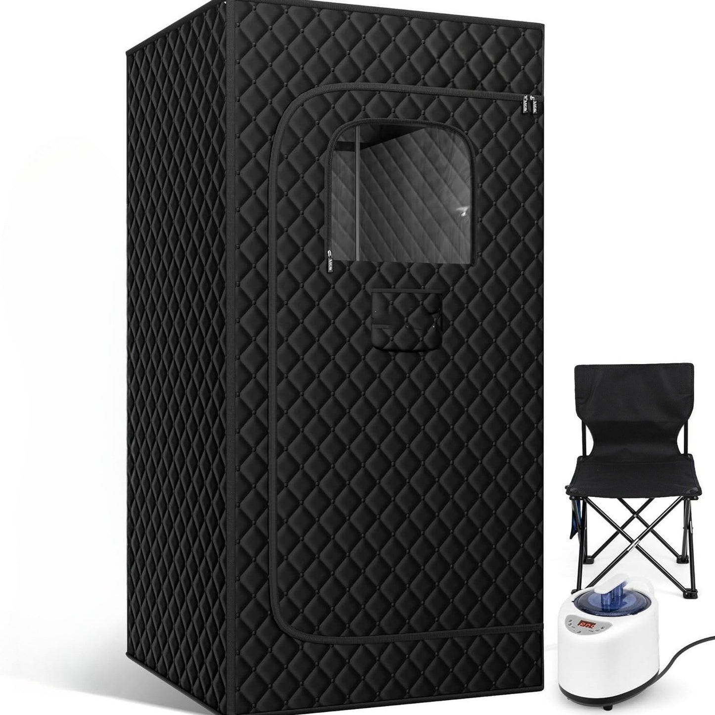 FlexSauna™| Full Body Portable Steam Sauna Tent with 2.6L Steamer & Chair
