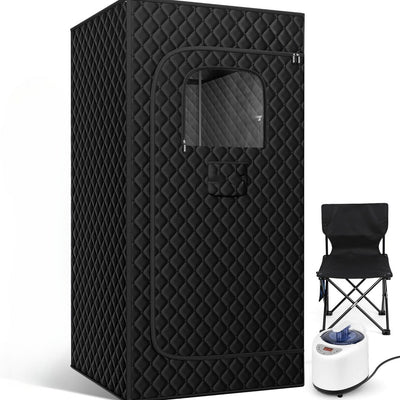 FlexSauna™| Full Body Portable Steam Sauna Tent with 2.6L Steamer & Chair