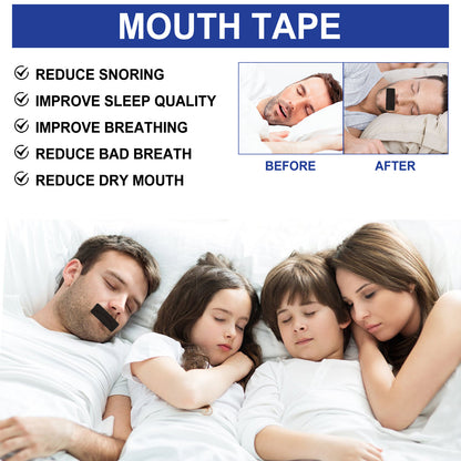 West&Month™ Advanced Sleep Mouth Strips for Snoring Relief & Sleep Apnea – 30 Count